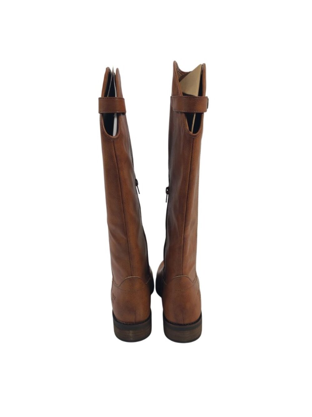 NEW Frye & Co. Kellie Button Tall Cognac Brown Riding Boots Size 10M - Picture 6 of 8